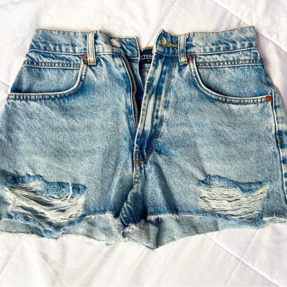 Kittenish Aleese Denim Shorts